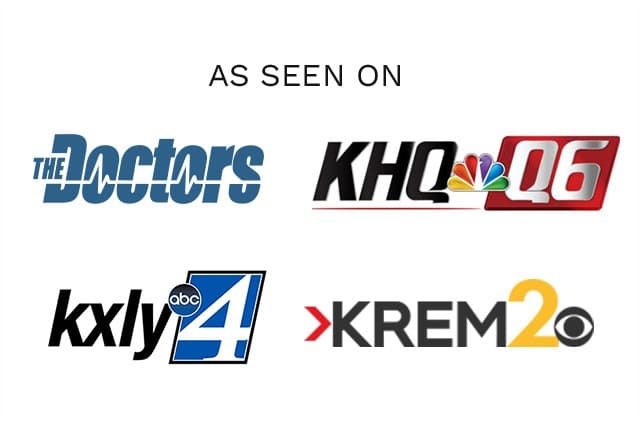 As seen on The Doctors, KHQ-Q6, KXLY-4, KREM2