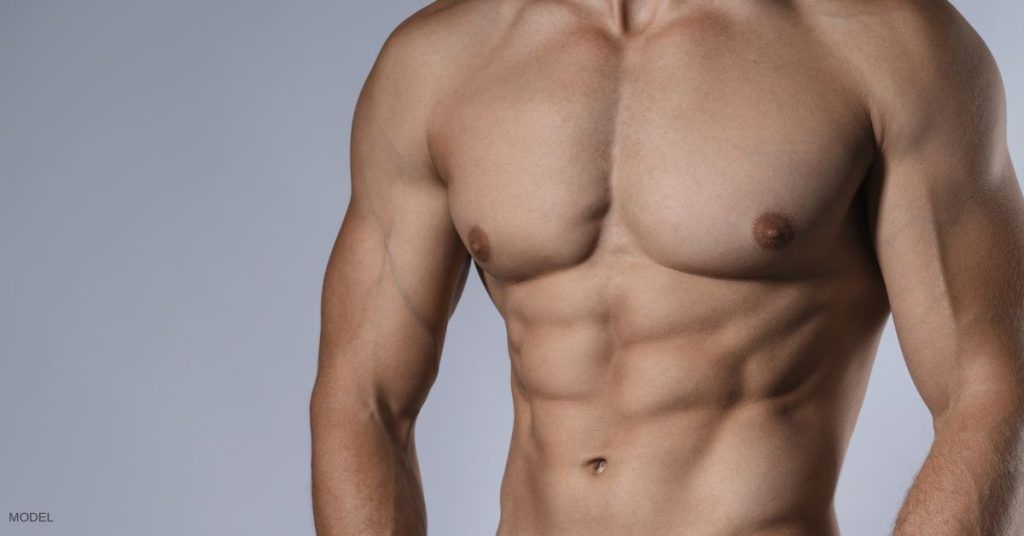 A man's defined torso (MODEL)