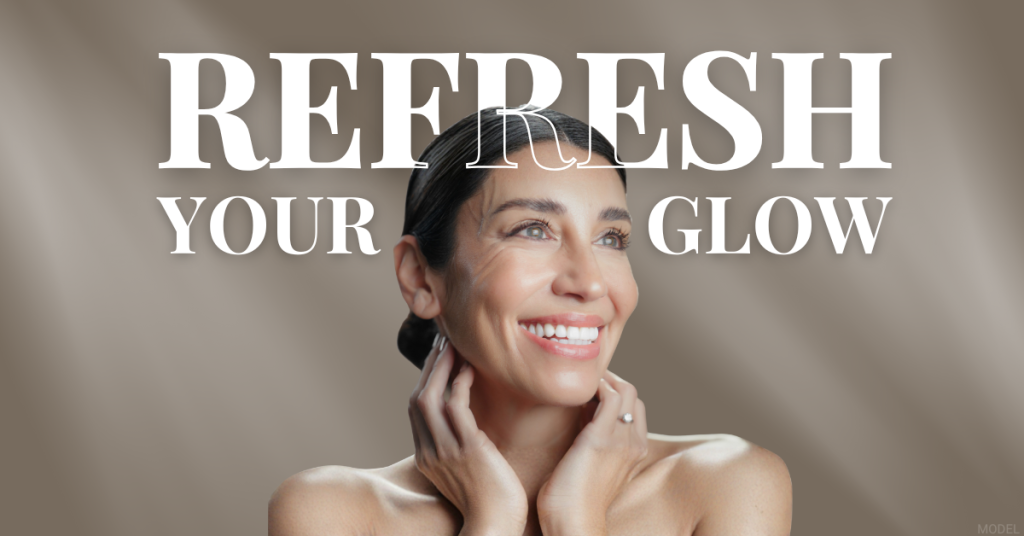 Refresh your glow with model image.